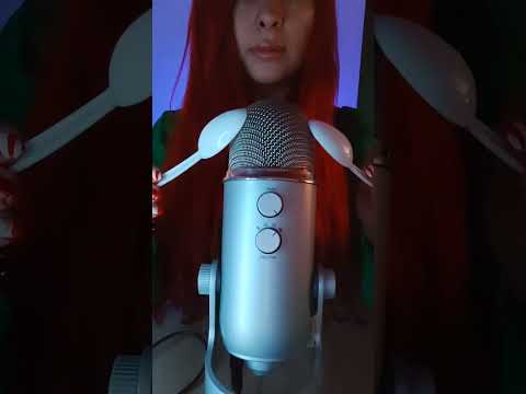 ASMR Sonidos con CUCHARAS Relajantes #asmr #shorts