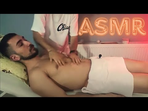 ASMR FULLBODY AMAZING TURKISH MASTER MASSAGE-Chest,leg,feet,arm,back,arm