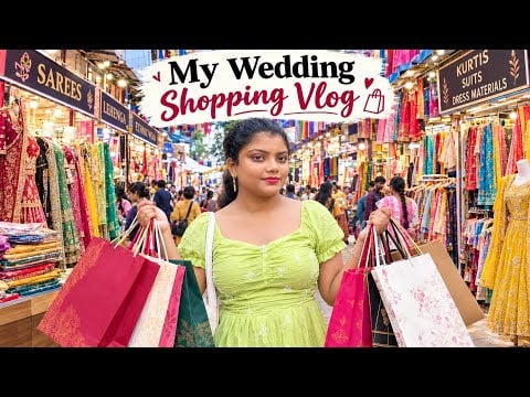 ASMR My Wedding Shopping Vlog 😍