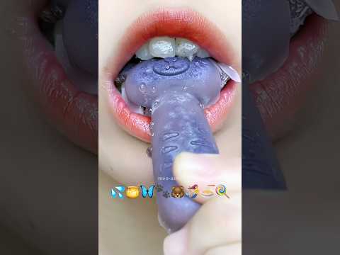 Asmr Eating Emoji Food 💦🦋🐟 #meoasmr #mukbang #satisfying #asmrsounds #emojichallenge #asmr