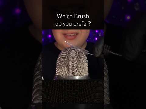 Which Brush do you prefer?! 🤍 #asmr
