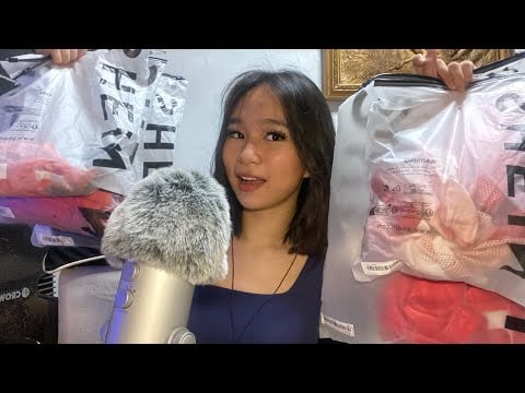 ASMR SHEIN TRY-ON HAUL (fabric scratching, outfit inspo)
