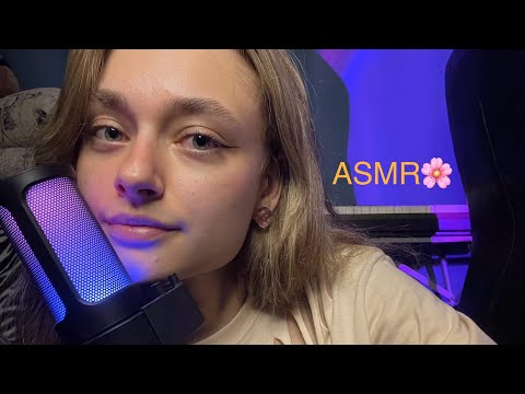 ASMR ЭФФЕКТ НАУШНИКОВ🎧 очень близкий шепот,болталка💘