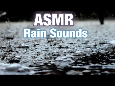 ASMR| Rain Sounds 🌧☔️| Relaxing sounds for sleep| Dark Background