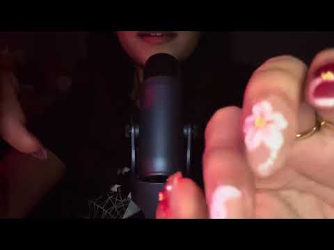 ASMR No Talking 🦋 Fast and Aggressive Dry Mouth Sounds (Breathing, Rings sound, Tingles)