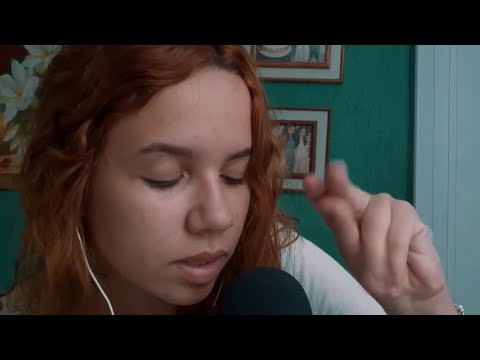 ASMR apenas sons de BOCA MOLHADA & sons de MÃOS