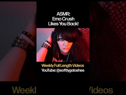 Your emo BFF (and crush) confesses her love during a sleepover... #asmr #emo #emokid #emogirl
