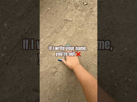 If I write your name, you’re out! Insp by @giannaduh Make sure you watch her content! #asmr #shorte