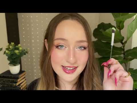 *one minute asmr* doing your makeup