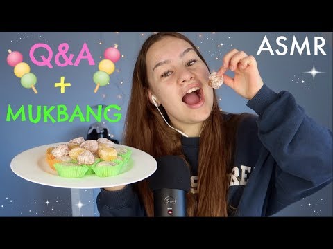 [ASMR] Bist du noch JUNGFRAU?🤭 | MOCHI MUKBANG + Q&A🍡⁉️ | ASMR Marlife