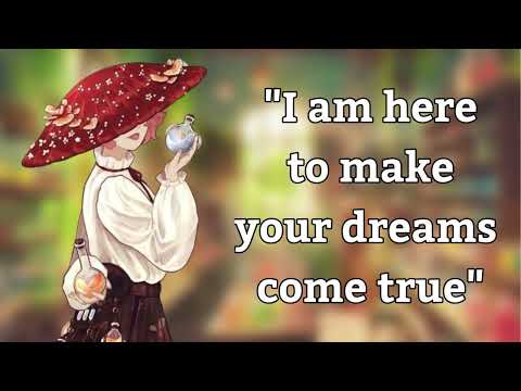 {Asmr} Sweet alchemist gives you a pep talk while making your potion [f4a] [displaced listener]