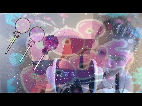 ASMR | BINAURAL | 3DIO | POPROCKS On A LolliPOP [NO TALKING]