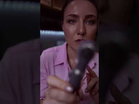👂 Quick ear check, can you pass? ✨✅ #AudioASMR #MedicalRoleplay