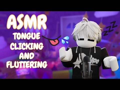 roblox asmr ~ tongue clicking and fluttering 👅(NO TALKING)