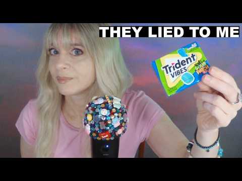 ASMR Gum Chewing I Was Lied To | Whispered Ramble