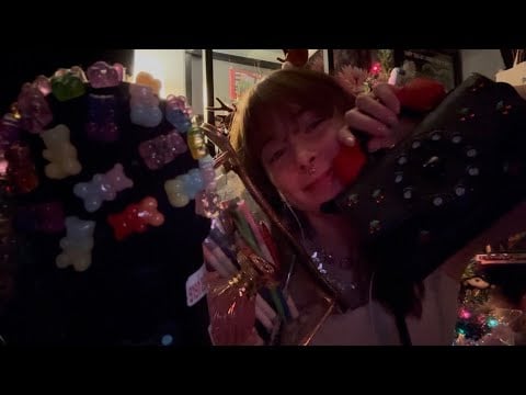 old school asmr (showing you new stuff/ tapping/yap)