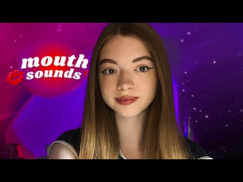 - ASMR - BRUITS DE BOUCHE/MOUTH SOUNDS et VISUEL 👄