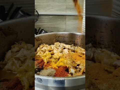 Quick Chicken 🍗 N Roti Recipe 👍😋 #shorts #viral #trending #recipe #food #chickenrecipes