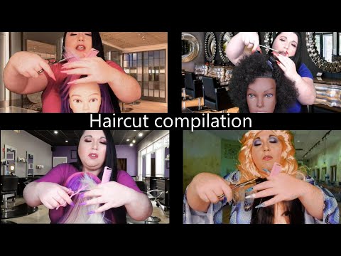 ASMR Haircut Compilation