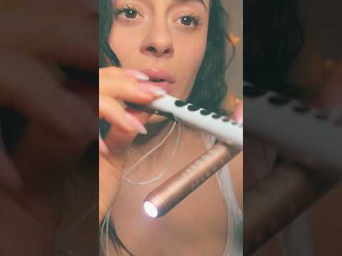 Follow the pen light all the way down 🔦 #asmrvideo #asmrsounds #follow #relaxing #calm