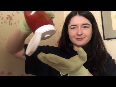 Cheap MUA does your fx makeup for horror movie 🎥 (asmr rp)