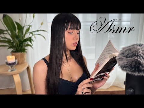ASMR Lectura en soft spoken✨ Los sufrimientos del joven Werther 📖