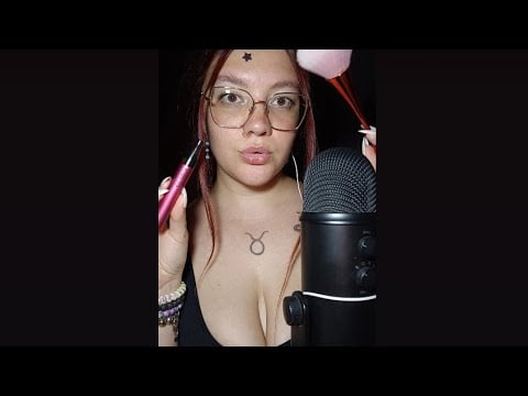 VISUAL TRIGGER , SMOKING, HAND MOVEMENTS, CAMERA BRUSHING 😴💜 | ASMR ITA
