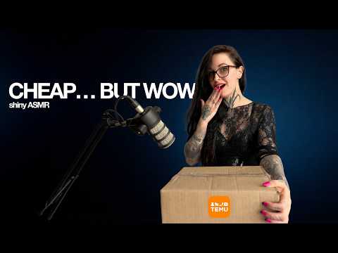 TEMU Unboxing ASMR You Didn’t Expect 😳 Gloves, PVC & Rubber Sounds
