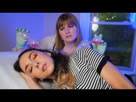 ASMR Wrong Answers Only 🫪 @ilovekatieasmr Cranial Nerve Medical Head to Toe Exam RP for Sleep