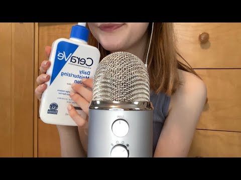 ASMR Skincare Tapping + Ramble 🧴