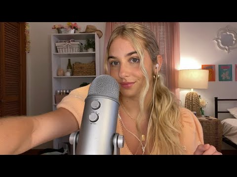 ASMR My Favorite Makeup Products 🌞 Tapping, Scratching, Rambled Whispering