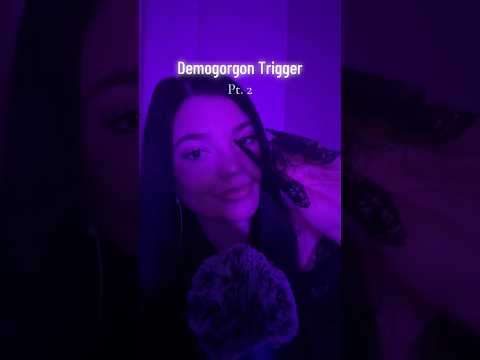 Demogorgon Trigger PT 2 #tingles #visualtingle #mouthsounds #triggersforsleep #relax #strangerthings