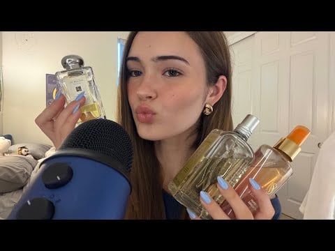 ASMR Perfume Collection (90% sensitivity, slow soft spoken)
