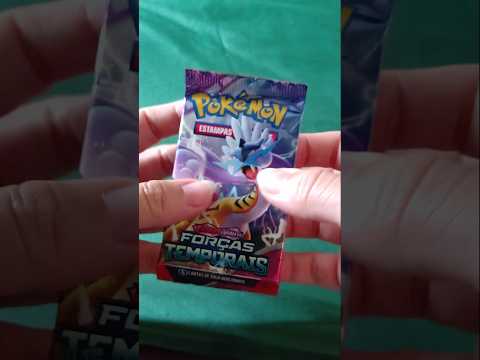 Abrindo cartas Pokémon #pokemon #cardsgame #asmr #pokemoncards #cartasdepokemon