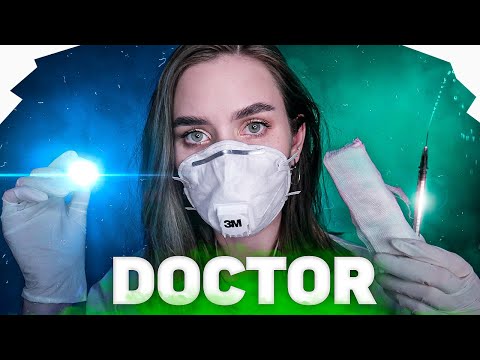 ДОКТОР ЗАЛЕЧИТ ТВОИ РАНЫ, ПОЛНЫЙ ОСМОТР АСМР, ASMR DOCTOR TREATING YOUR WOUNDS MEDICAL EXAM ROLEPLAY