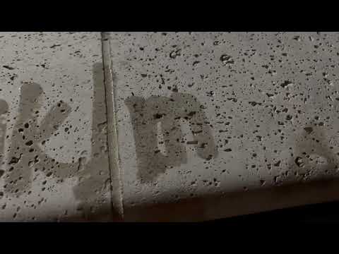 ASMR | Rooftop Pool tile tapping, concrete brushing +  (no talking)