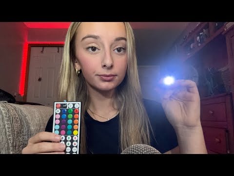 ASMR | follow my fast instructions except…you can close your eyes halfway through 🥱