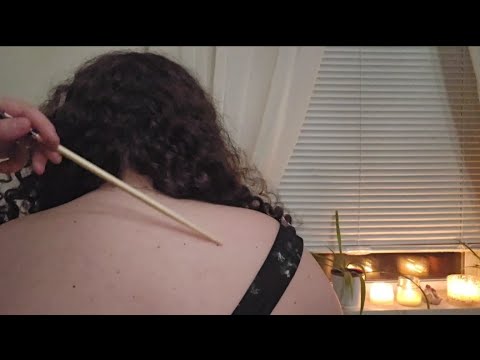🪴 ASMR Back Attention w/ Chopsticks, Jade Stick & More 🪴