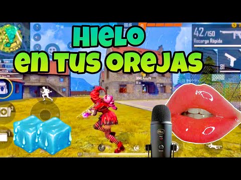 ASMR COMIENDO HIELO + mouthsounds🧊 8 D (SONIDOS MUY COQUILLOSOS)