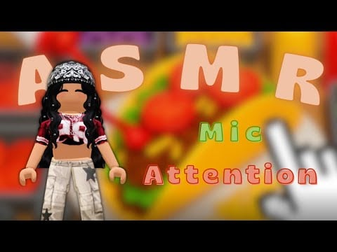 [Roblox ASMR] Intense Mic Pumping & Scratching 🤤✨ || mega taco tycoon 🌮