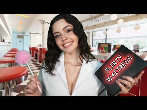 Flirty Waitress ASMR Roleplay | Personal Attention & Tingles