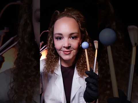 ASMR Eyes Closed Cranial Nerve Exam 🧠 Whispered Medical Roleplay for Deep Sleep #shorts