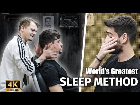 World's Greatest Sleep Method For Anxiety And Insomnia - ASMR MASSAGE