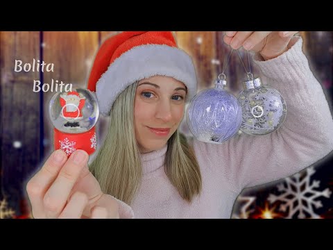 🎄 ASMR con Sonidos Navideños y Palabras Cosquillosas | Calendario Adviento | SusurrosdelSurr