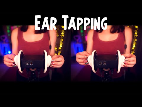 ASMR Layered Ear Tapping 💎 Fast, Echo, No Talking