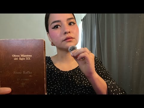 ASMR leyendo El proceso de Kafka (soft spoken)