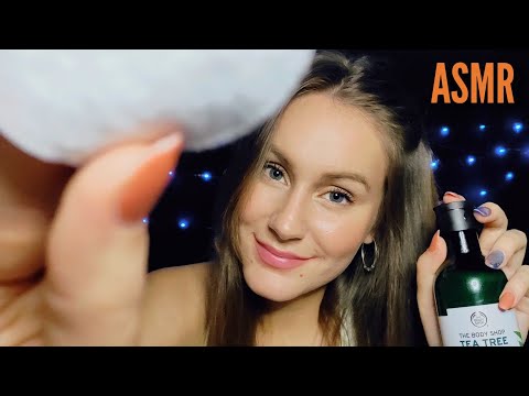 ASMR español - Limpieza FACIAL Relajante - ATENCIÓN PERSONAL (especial 7K)