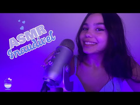 ASMR | CONVERSANDO COM VOCE + PINCEL NA TELA😴💜