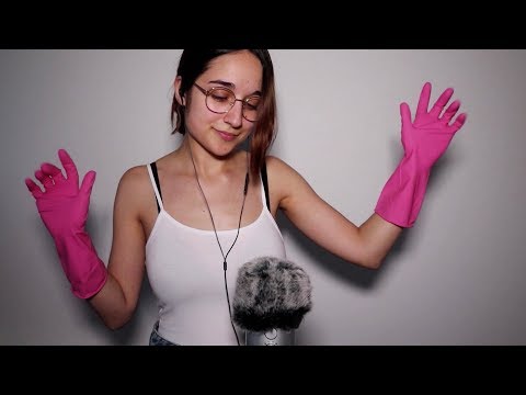 [ASMR] Rubber Gloves & Hand Movements