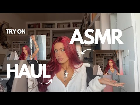 ASMR - TRY ON HAUL VINTED